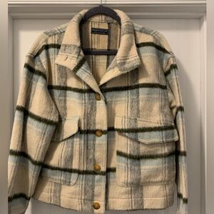 Bagatelle Plaid Shacket Shirt Jacket Nordstrom Size: M / L
